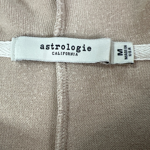 Anthropologie Cream Hooded Sweatshirt - Picture 5 of 7